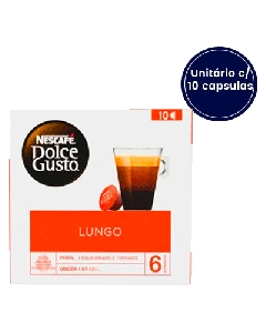 Cápsulas Dolce Gusto Lungo - Caixa com 10 Unidades