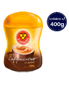 Café Cappuccino Class 3 Corações 400g