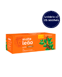 Chá Matte Canela Leão com 25 Saquinhos