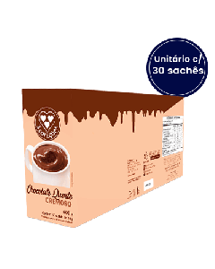 Chocolate Quente Cremoso 3 Corações 20g caixa com 30 sachês