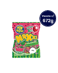 Pirulito Maxxi Sabor Melancia Pop Mania 672g