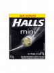 Halls Mini Extra forte sem Açúcar 18x15g